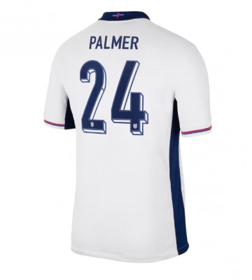 Inglaterra Cole Palmer #24 Primera Equipación Eurocopa 2024 Manga Corta